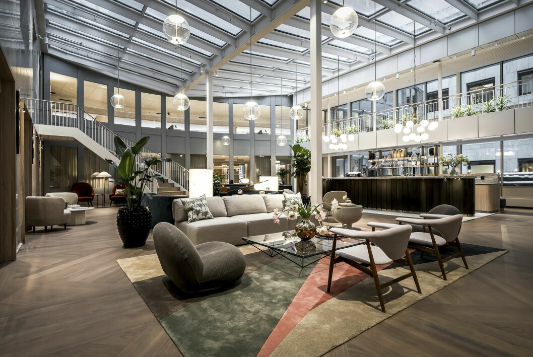 »Kontoren måste vara snygga för att locka oss till sig.« Funktionellt och estetiskt är självklarheter för co-working-platser som Lamb och Cecil, på bild här.