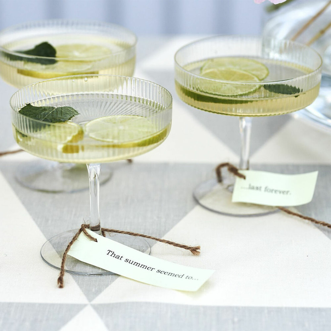 champagneglas från Ferm living