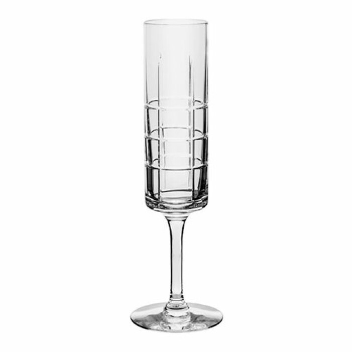 champagneglas från orrefors