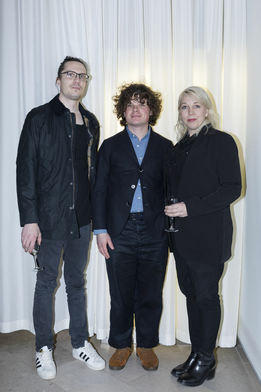 Matti Carlson, Andy Liffner och Chandra Ahlsell. Matti Carlson, Chandra Ahlsell och Andy Liffner.