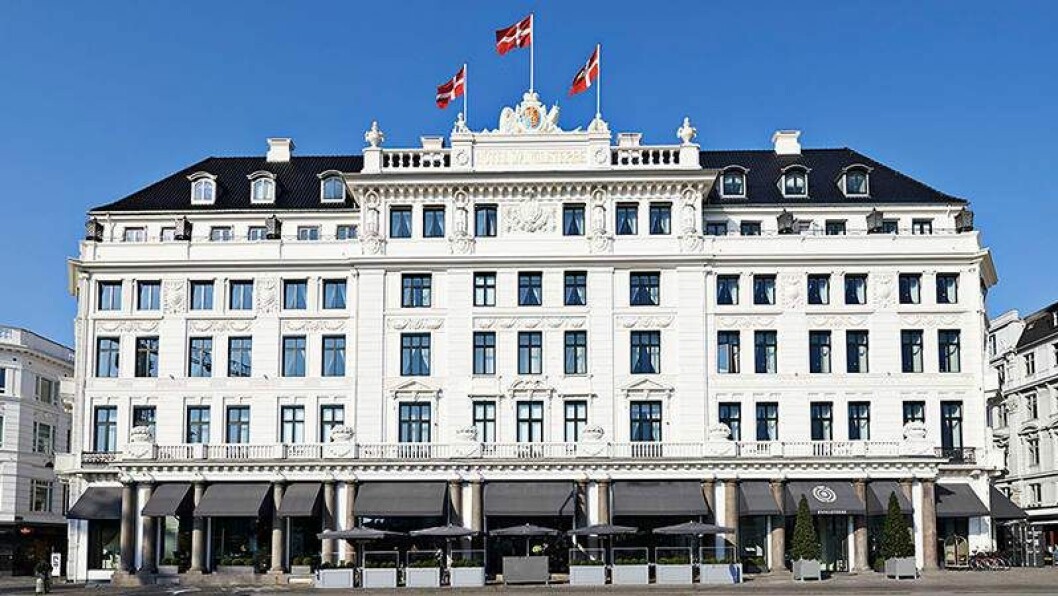 Köpenhamn hotell d'angelterre fasad