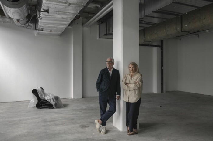 Ulrika och Philippe Attar är initiativtagare till projektet. Stockholm creative edition designvecka september 2021 intitiativtagarna