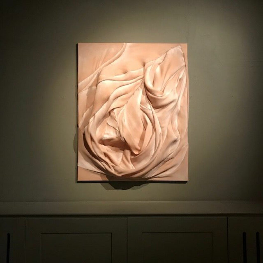 Konstverk av Diana Orving som har en pågående utställning du kan<a href="https://artworksapp.com/shows/labyrinter" target="_blank" rel="noopener"> läsa mer om här.</a>