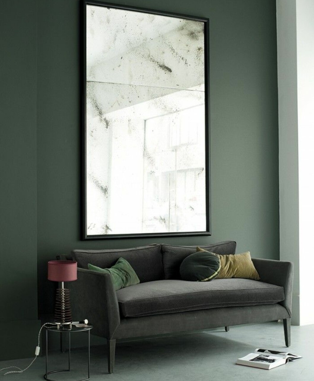 Soffa Divine recline, Ochre. Soffa i sammet