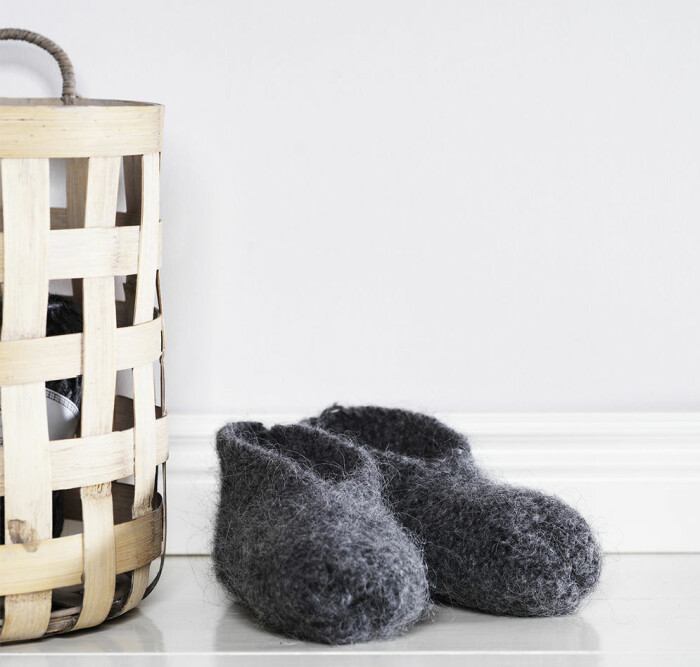 diy sticka tofflor