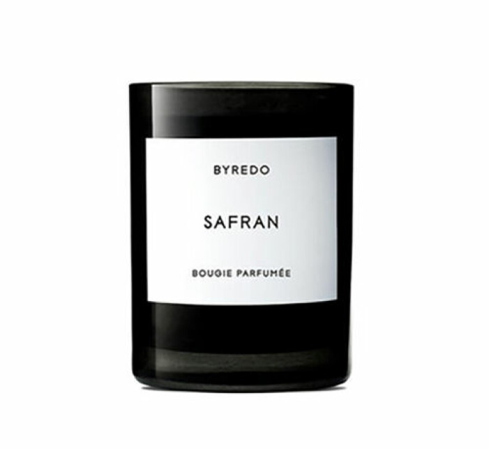 Doftljus med doft av saffran, Byredo
