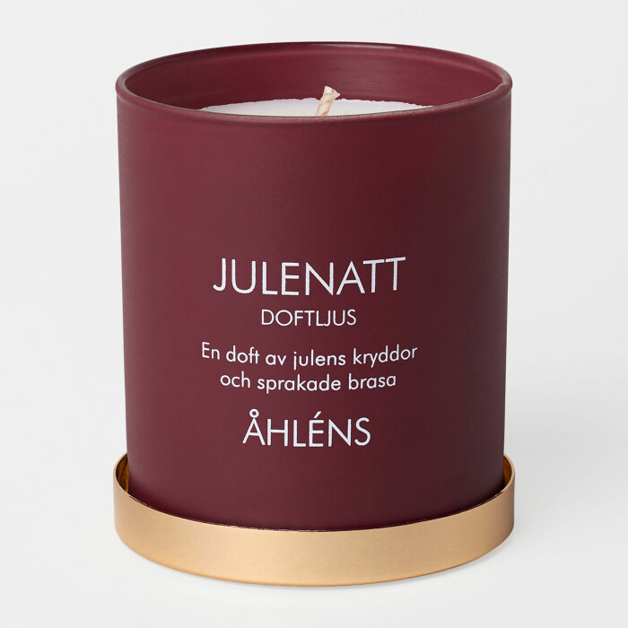 doftljus med juldoft
