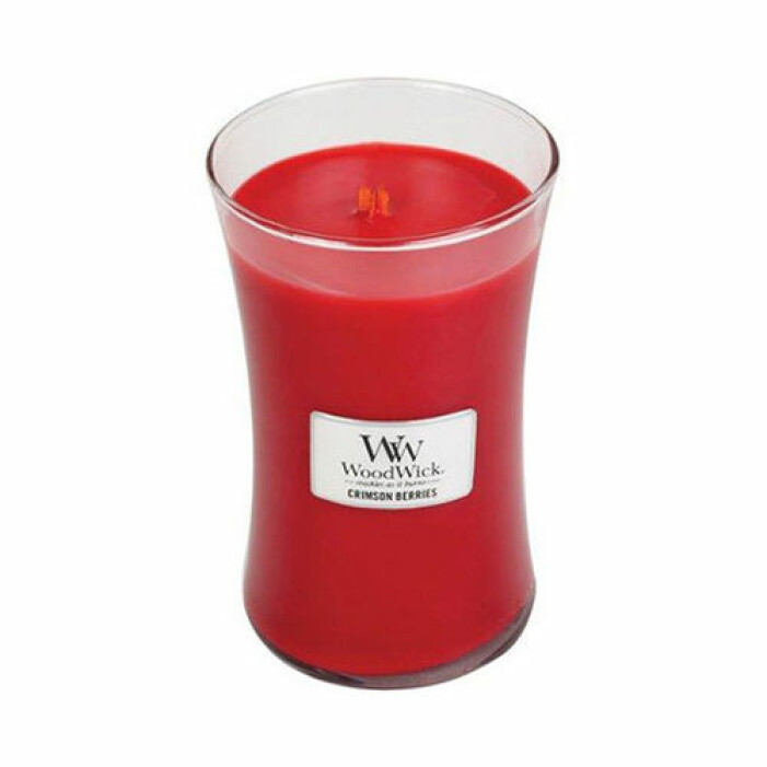 Doftljus med juldofter, WoodWick