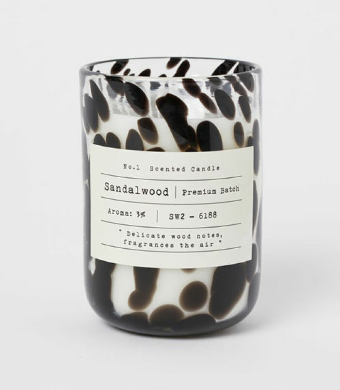 Doftljus Sandalwood, H&M Home