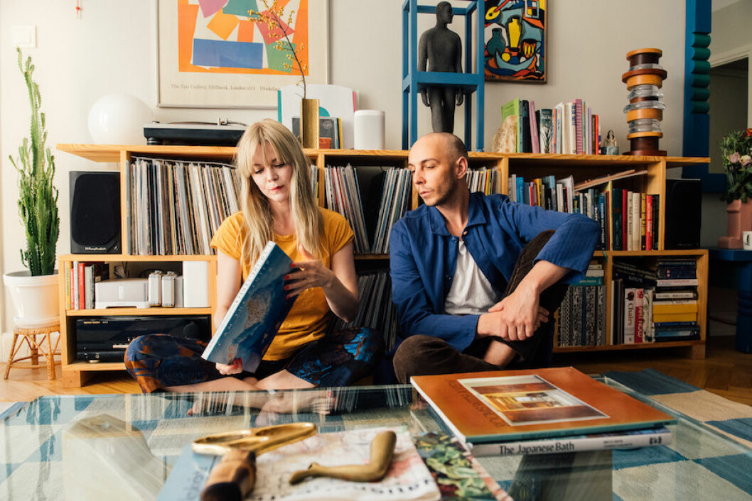 Lisa Milberg och Leo Forssell från Arranging Things. Foto: Alexander Donka