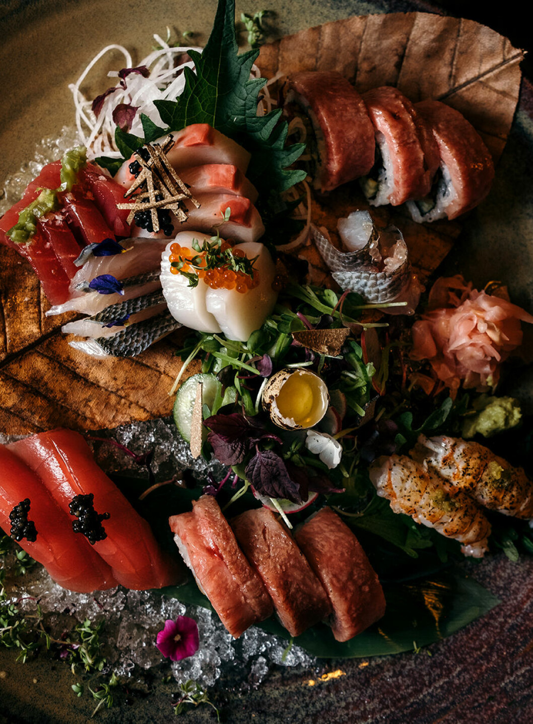 TAKO nyår sashimi