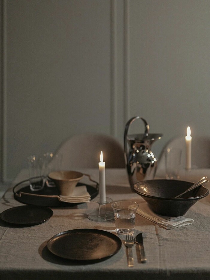 Dukning från Menu