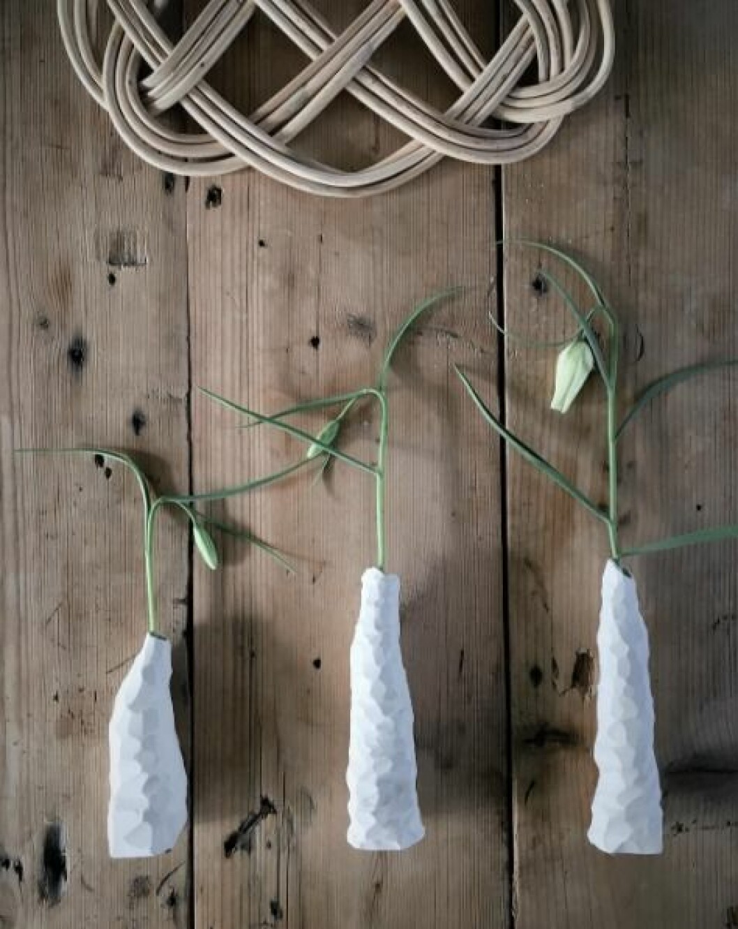 Wood vases on today’s ceramic inspiration picture. Carved by hand for a wooden look in porcelain and stoneware clay. Wood vases on today's ceramic inspiration picture. Carved by hand for a wooden look in porcelain and stoneware clay.
