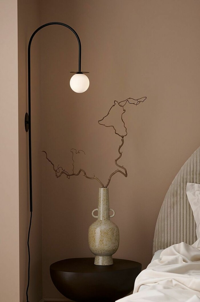 Höstkollektion Ellos Home, vägglampa i metall