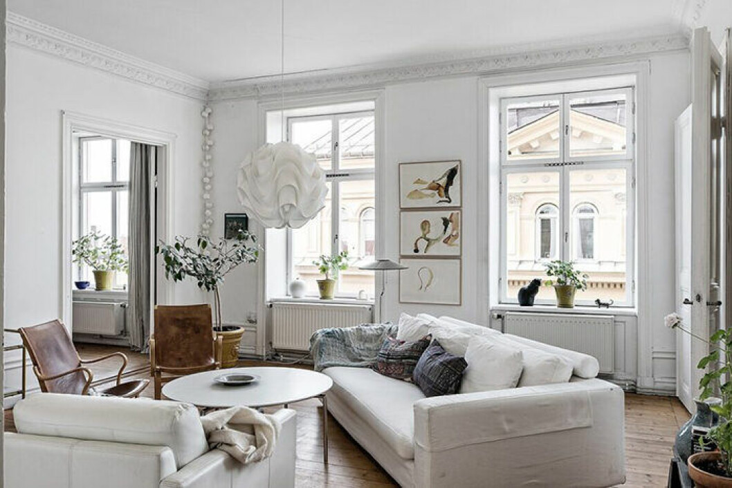 Elsa Billgrens nya lägenhet i Stockholm