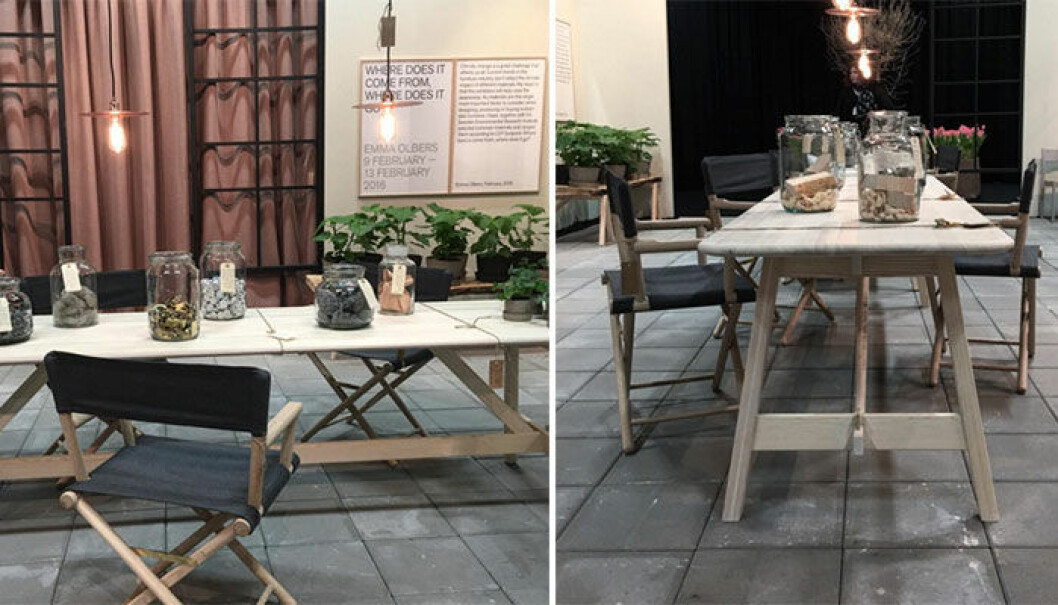 <a href="https://twodegrees.residencemagazine.se">Emma Olbers</a> trendutsällning <em>Where Does It Come From, Where Does It Go? </em>Foto: <a href="https://www.instagram.com/emmaolbers/">Emma Olbers</a> emma-olbers-trendutstallning