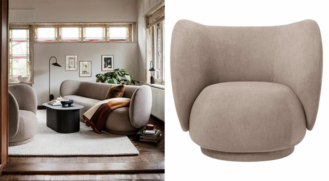 fåtölj rico från Ferm living