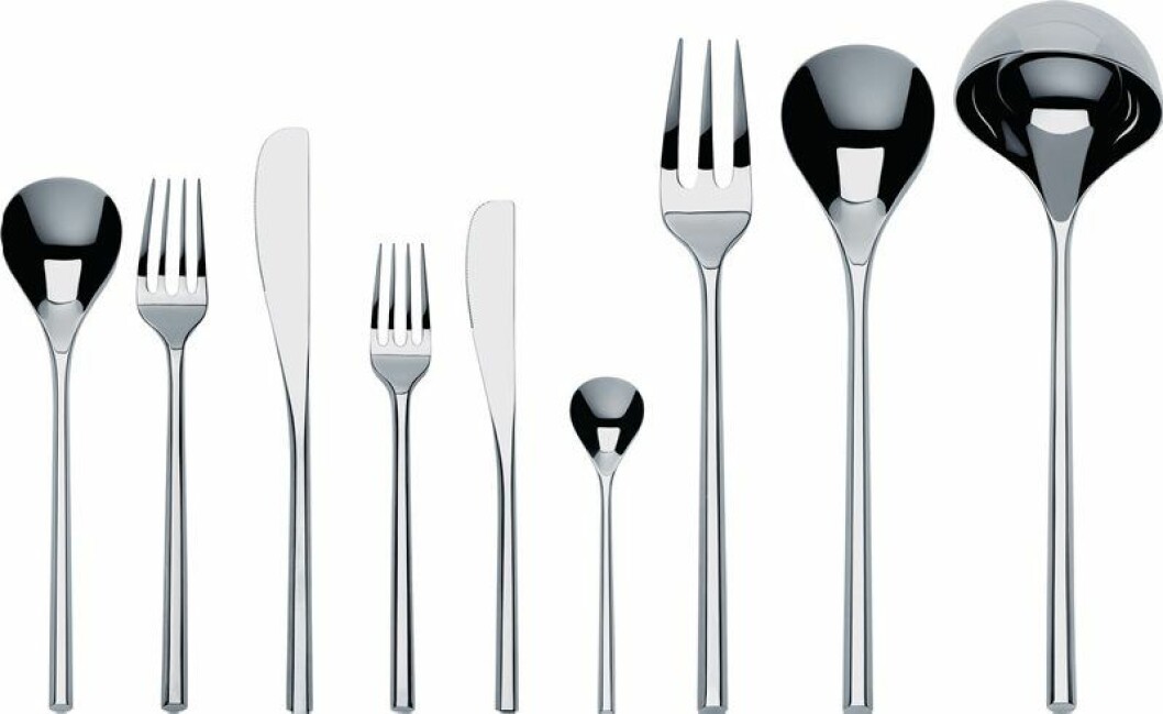 Bestick Mu, Alessi.