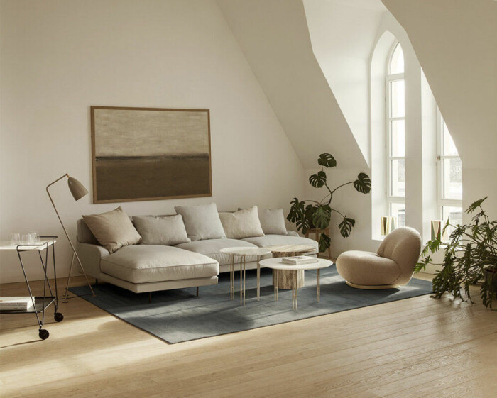 flaneur soffa från gubi