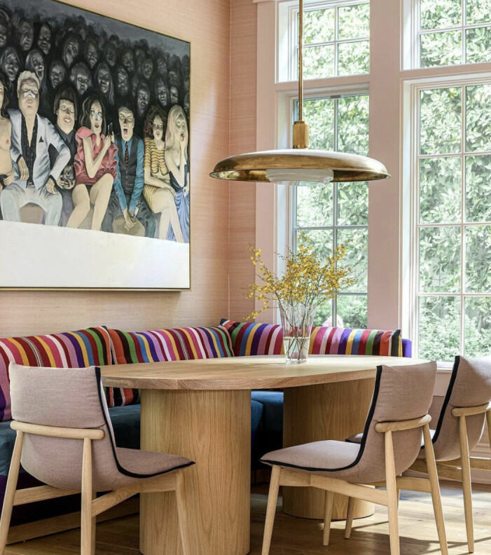 Tavlan till vänster är skapad av mediemannen Sigge Eklund, vi säger bara WOW! Fredrik Eklund nya bostad i Beverly Hills