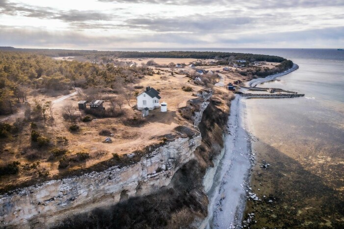 gamla fyrvaktarbostaden hallshuks fiskeläger
