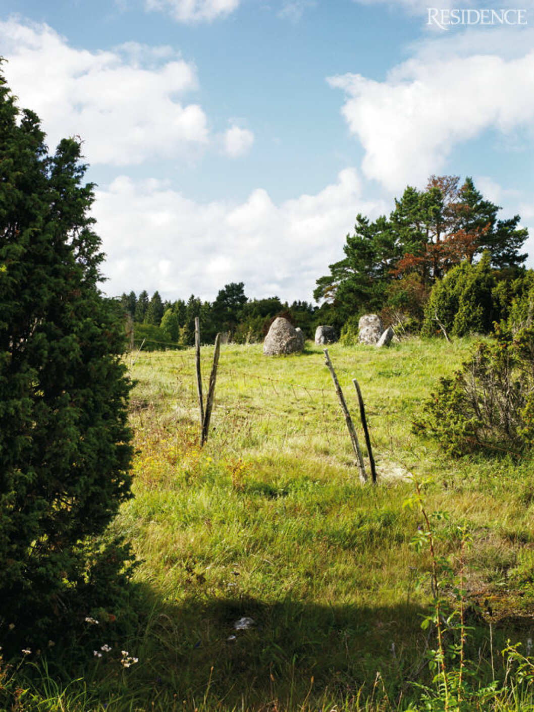»På Gotland kommer man varandra nära trots att avstånden är stora. Man är beroende av andra på ett annat sätt, när det är snörika vintrar blir det som ett nätverk av folk som hjälper varandra«, säger Martina, som älskar naturen.