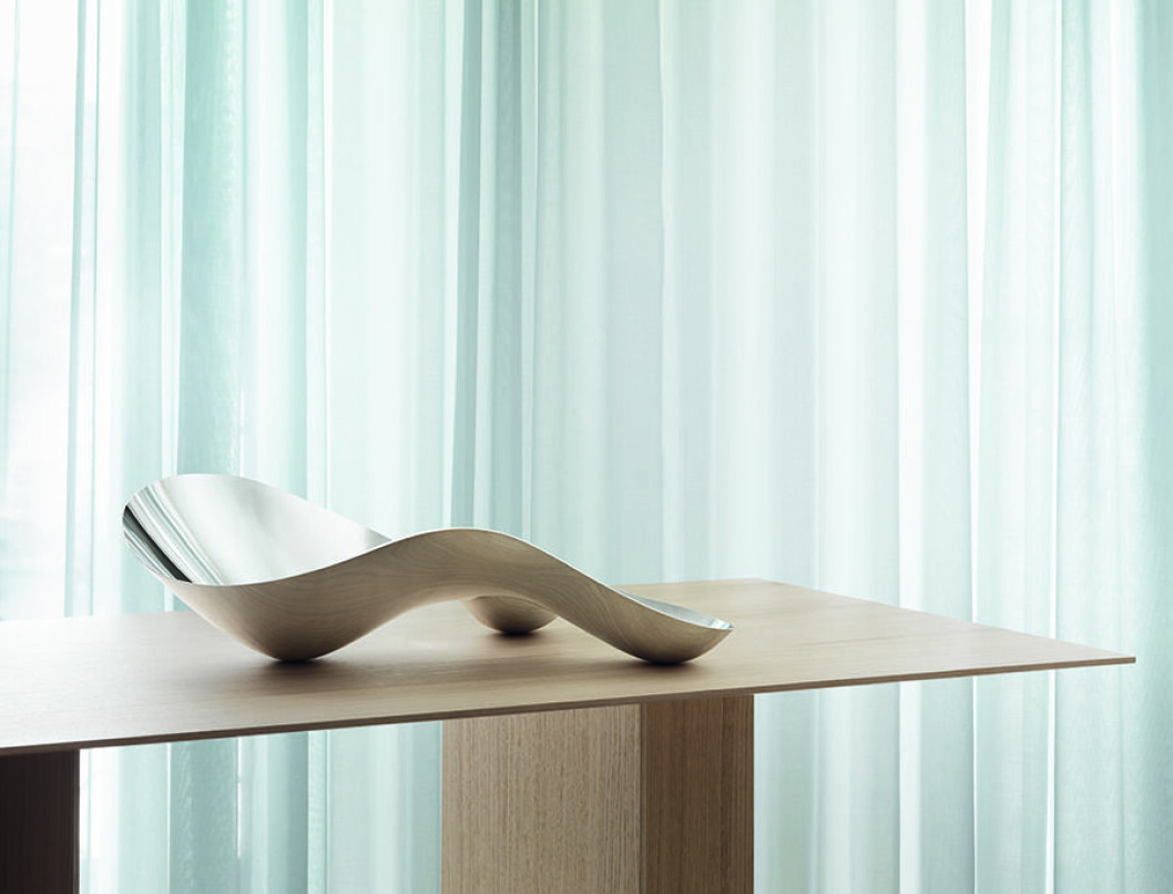 Georg Jensen Henning Koppel silverskulptur bord