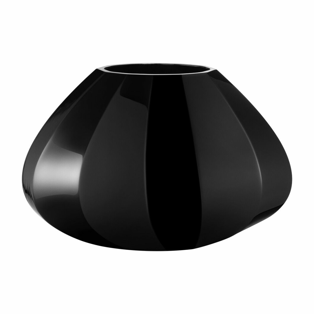 glas vas georg jensen svart