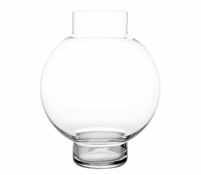 glasvas rund