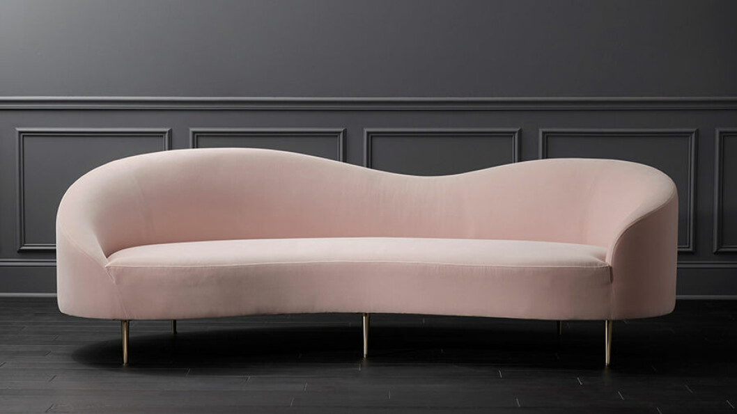 Goop CB2 designsamarbete soffa