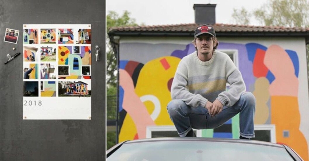 Granit i exklusivt samarbete med svensk graffiti-konstnär