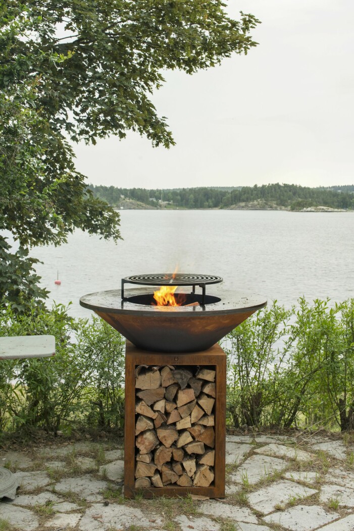 Grill med utsikt! Grill nere vid vattnet.