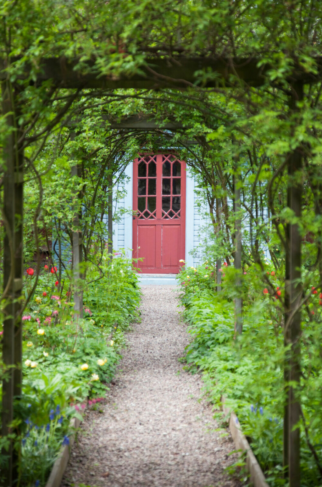 grus i trädgården inspiration