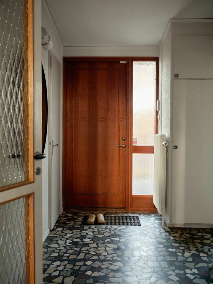 hall med terrazzogolv