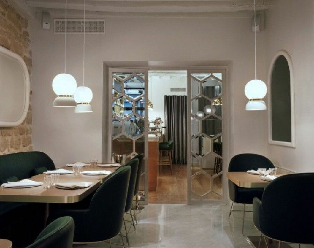 Hayon har designat den nyöppnade restaurangen Le Sergent Recruteur i Paris.