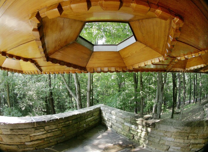 Hemmet Kentuck Knob, Fayette County Pennsylvania. Foto: Keith Srakocic/TT Hemmet Kentuck Knob, Fayette County Pennsylvania
