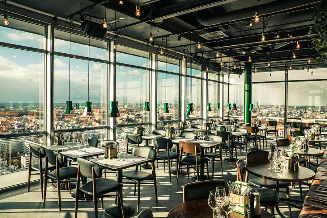 himlen grill cocktail utsikt
