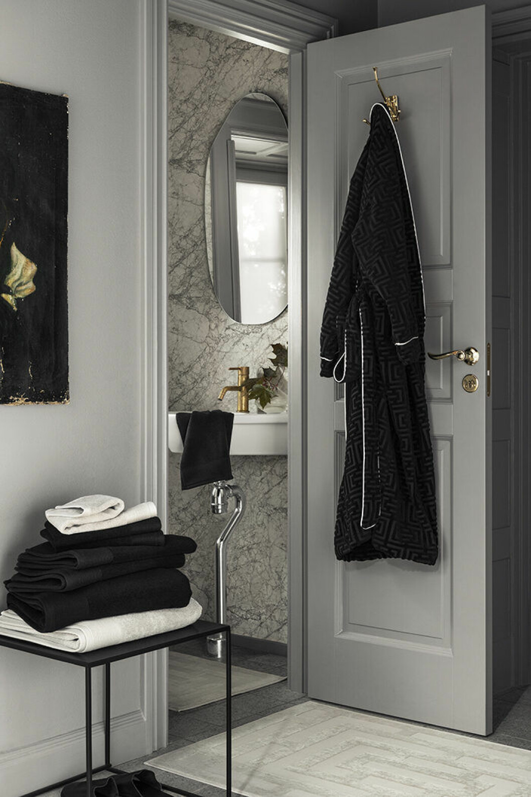 Hotellstil i badrummet är trendigt – och riktigt snyggt – hos H&M Home