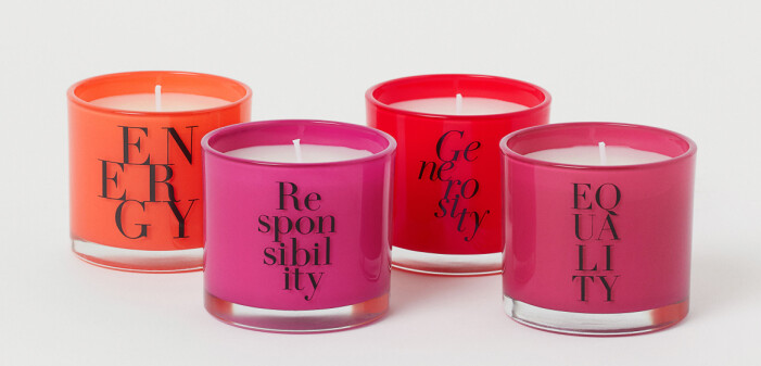 Diane von Furstenberg x H&M Home små doftljus