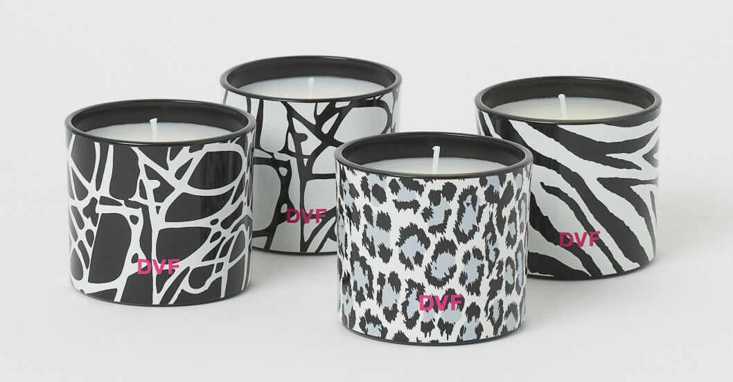 Diane von Furstenberg x H&M Home små doftljus