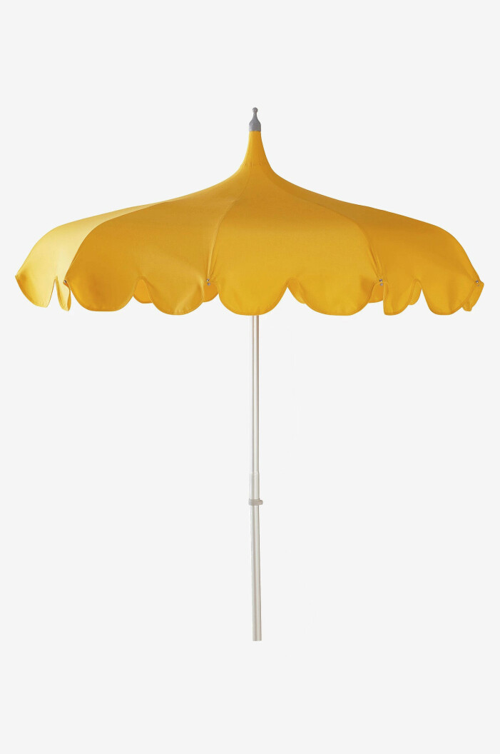 Hopfällbart parasoll från jotex.com.