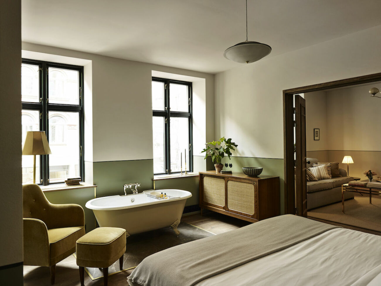 Hotellet Sanders i Köpenhamn satsar på fransk flärd och dansk design.