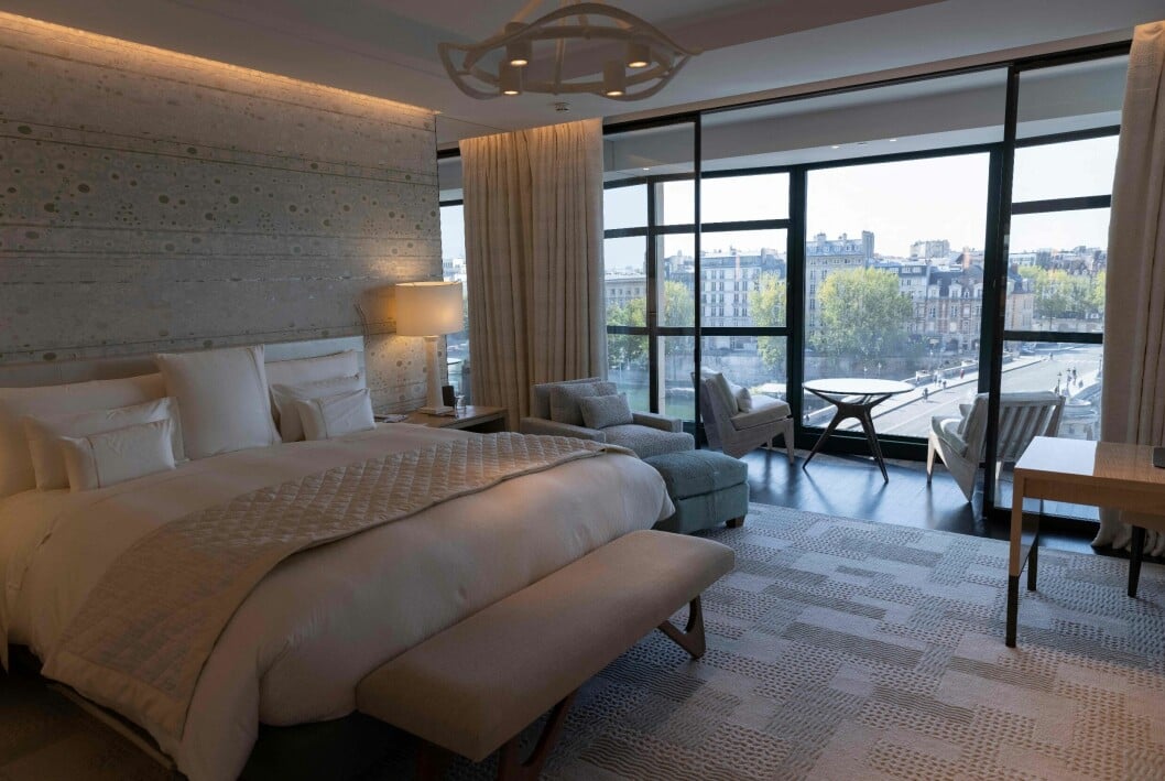 Hotell Cheval Blanc Paris hotellrum
