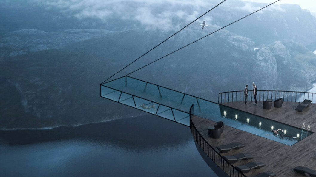 Desighotell Preikestolen i Norge