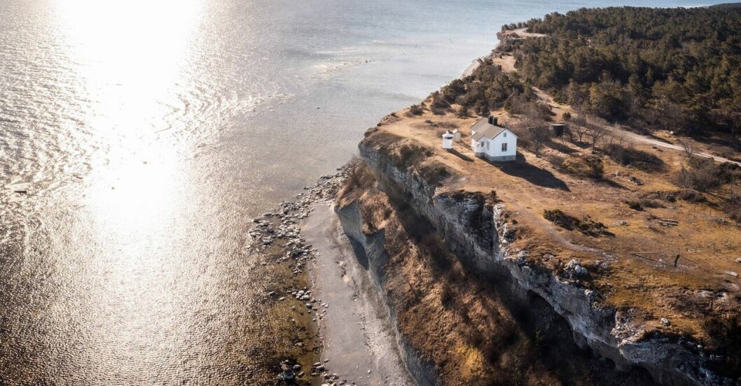 Hus på Gotlands nordligaste udde