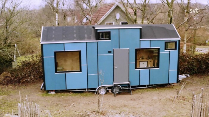Att bestämma sig för färg på huset visar sig vara lättare sagt än gjort. Husdrömmar avsnitt 8 säsong 8 följer Andrea och Jonathans Tiny house-bygge