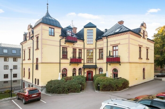 Huset utifrån.