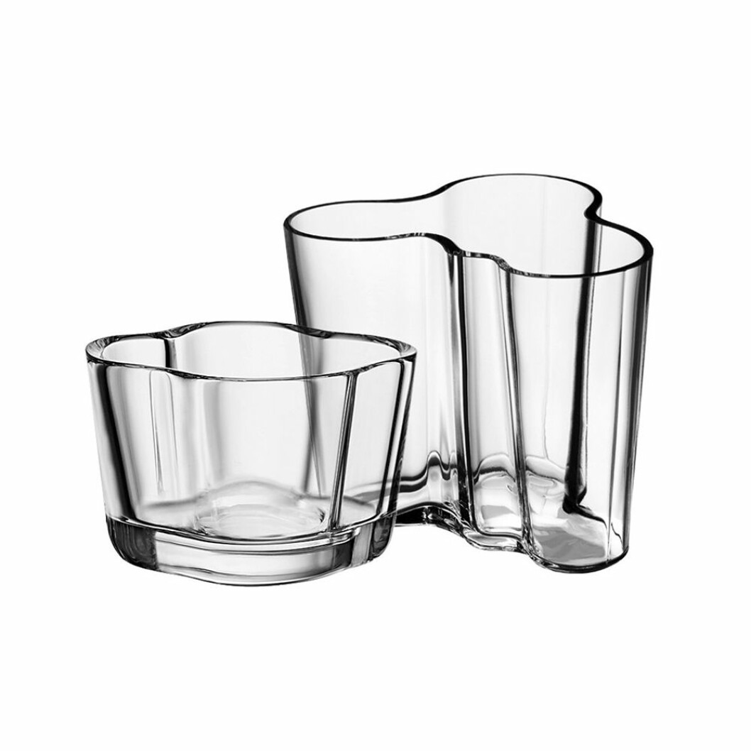 gåvoset från iittala med vas och ljuslykta