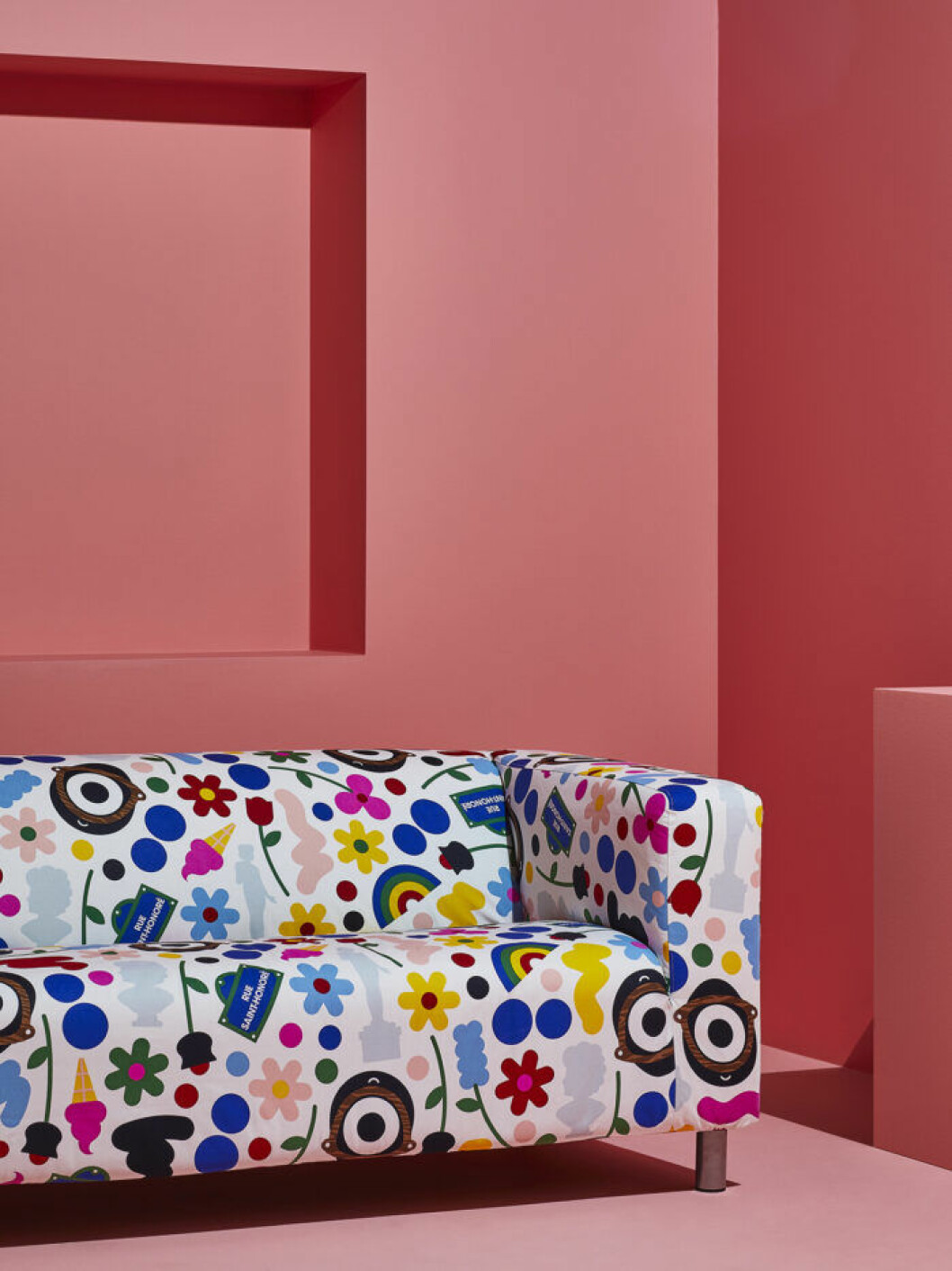 Klädsel till soffan Klippan för 595 kronor. Soffklädsel till Klippan från Ikea Förnyad