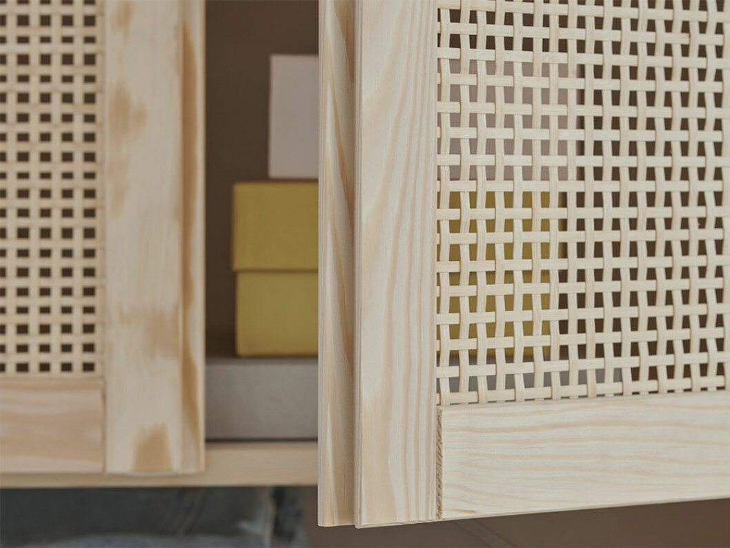 Bambudörrar till Ivar från Ikea